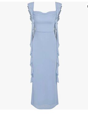 🆕 PrettyGarden Ruffle Sleeve Dress
